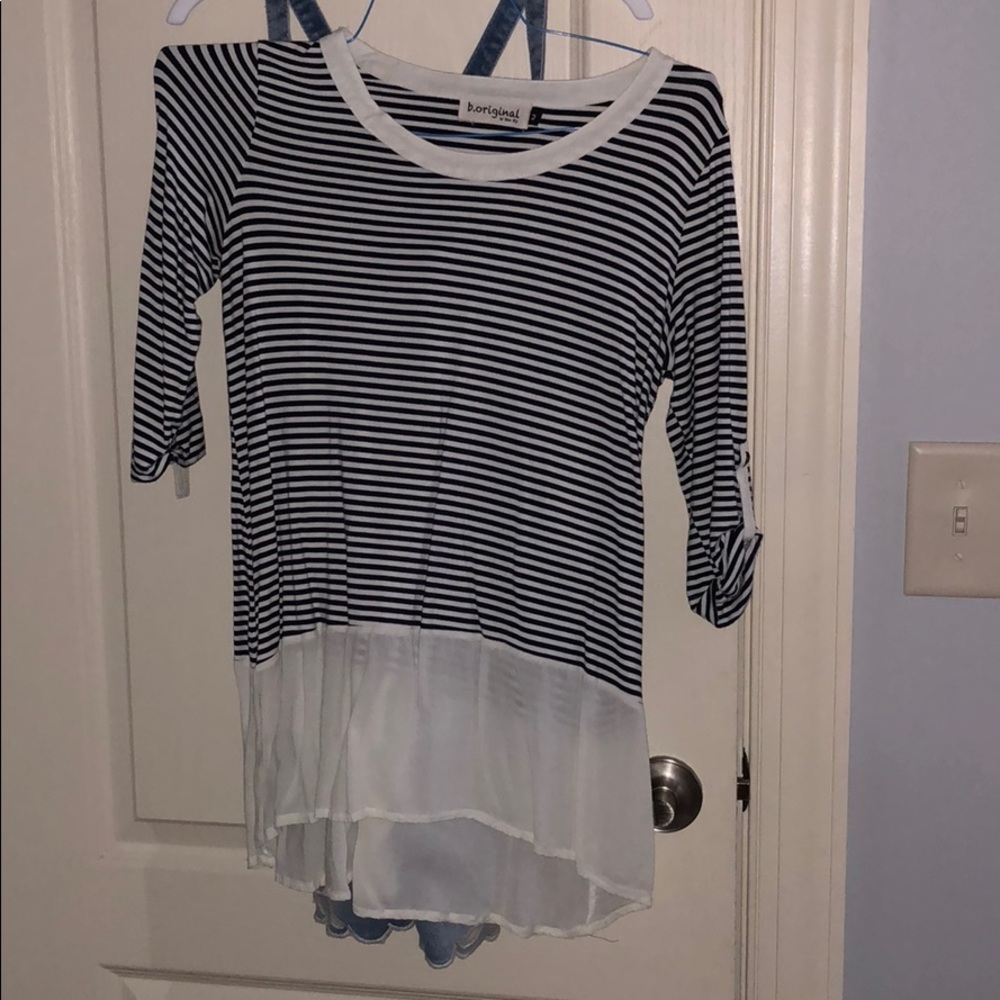 Striped boutique shirt